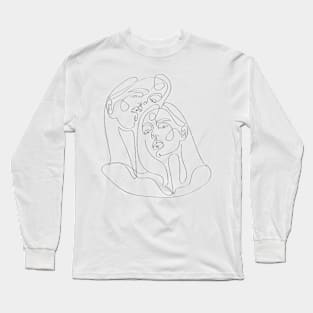 Faces Long Sleeve T-Shirt